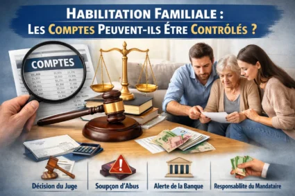 Habilitation familiale : les comptes de la personne protégée peuvent-ils être contrôlés ?