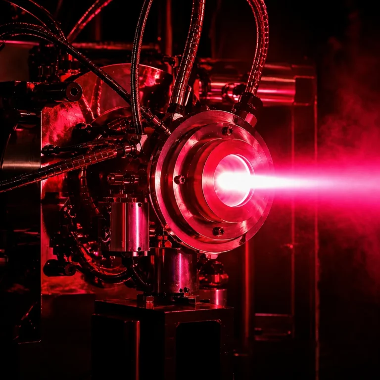 Lithium et plasma : la NASA teste le moteur qui doit emmener l&rsquo;Homme sur Mars.