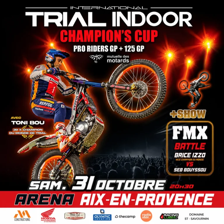 Aix-en-Provence Arena accueille la finale mondiale du Trial Indoor Champion&rsquo;s Cup