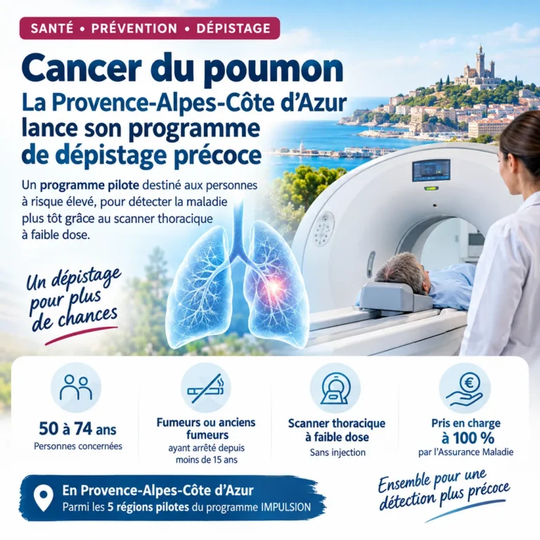 🫁 Fumeurs, ex-fumeurs : un dépistage du cancer du poumon désormais possible en PACA
