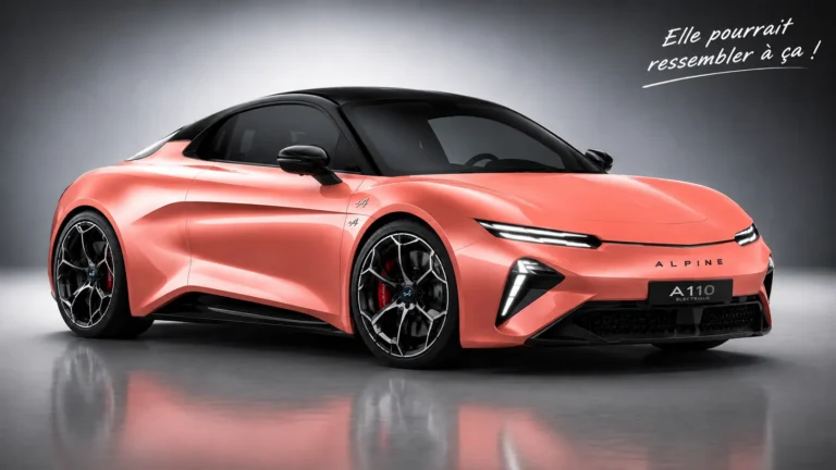 ⚙️ La nouvelle Alpine A110 dévoile ses premiers secrets électriques