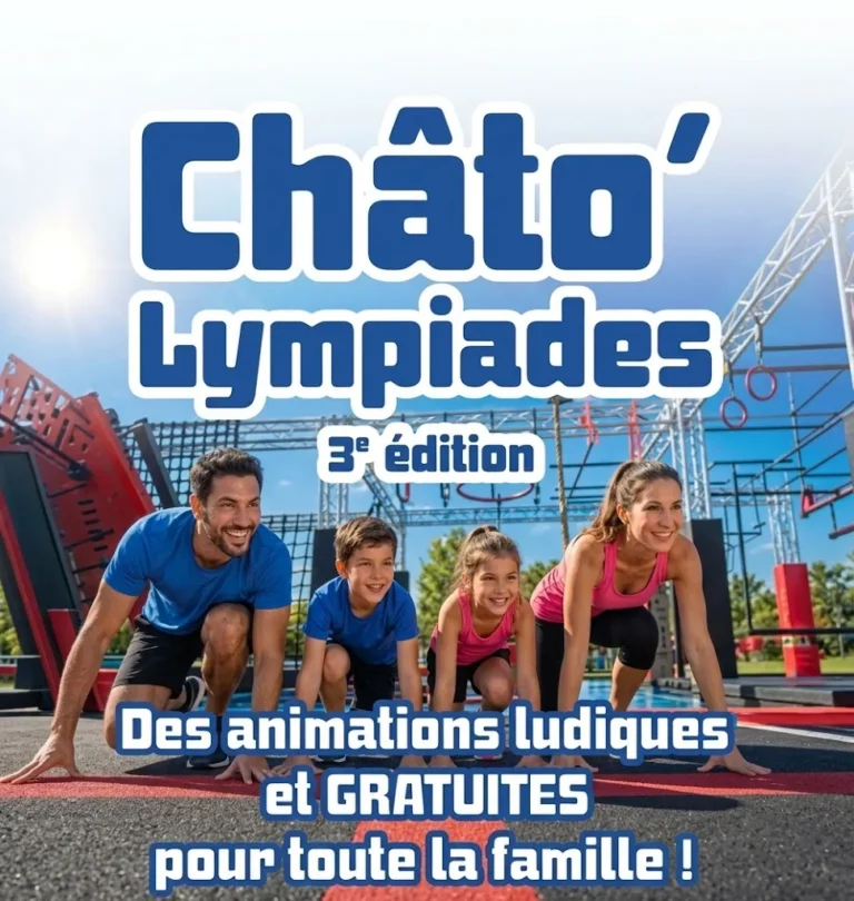 3ᵉ édition des Châto&rsquo;Lympiades : une journée sportive et gratuite pour toute la famille