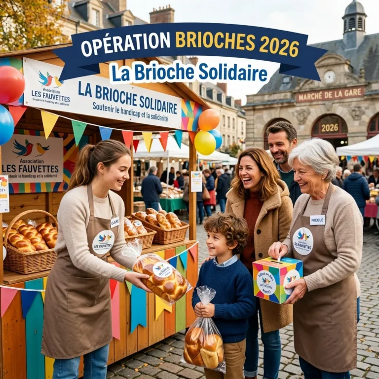 🧡 Une brioche pour la bonne cause : Les Fauvettes lancent leur collecte solidaire 2026