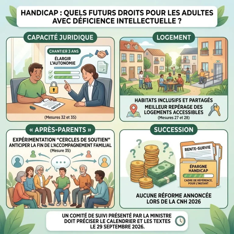 Autonomie, logement, succession : ce que change (vraiment) la CNH 2026 pour le handicap