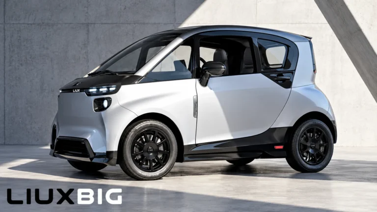 Une voiture en fibre de lin ? La Liux Big veut convaincre en ville