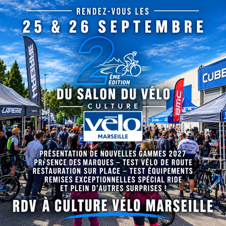 Culture Vélo Marseille lance la 2ᵉ édition de son Salon du Vélo (25-26 sept. 2026)