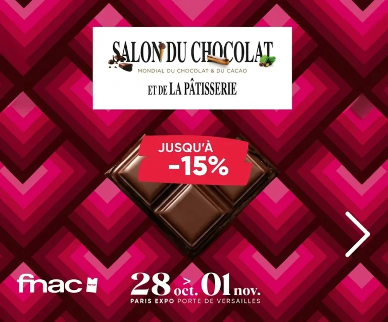 Le Salon du Chocolat revient à Paris du 28 octobre au 1ᵉʳ novembre 2026