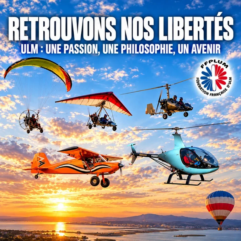 Liberté de vol : la FFPLUM appelle les pilotes ULM à se mobiliser