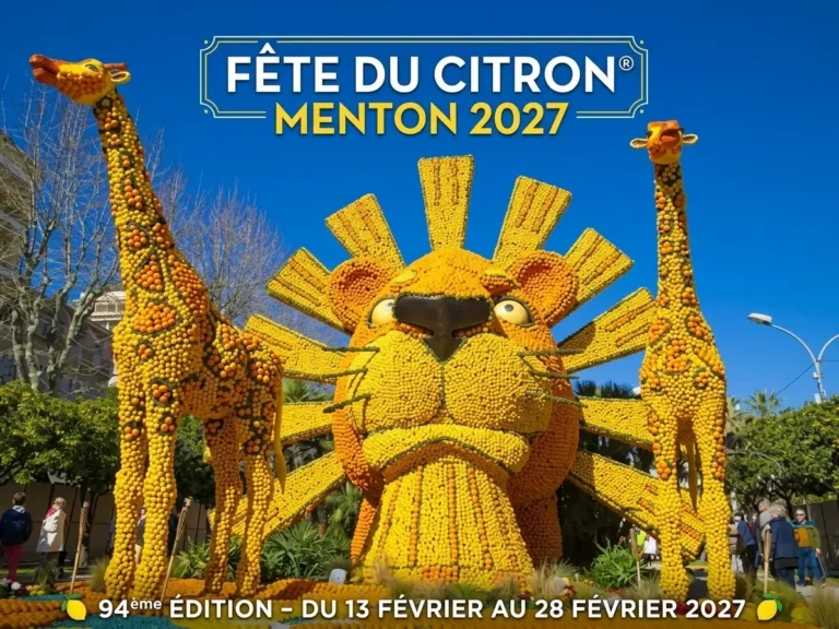 🍋 Menton se met à l’heure de la « Douce France » : tout savoir sur la Fête du Citron 2027