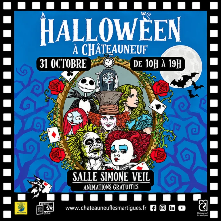 👻 Châteauneuf-les-Martigues fête Halloween