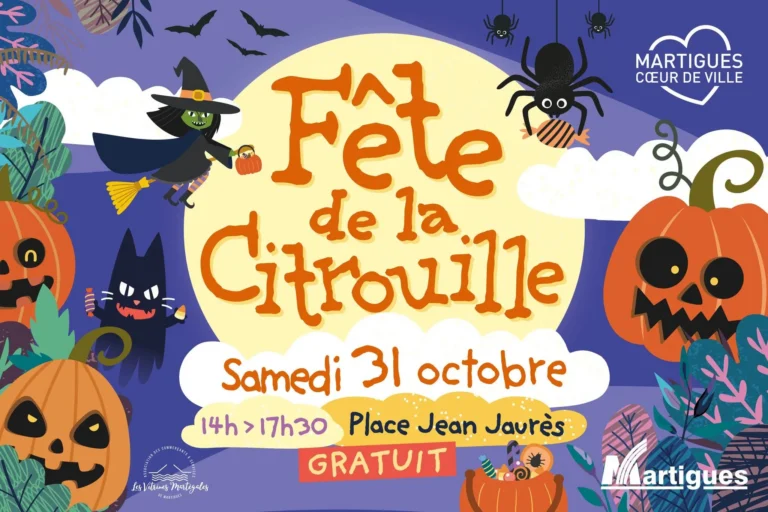🎃 Fête de la Citrouille 2026 à Martigues : Halloween en famille, place Jean Jaurès