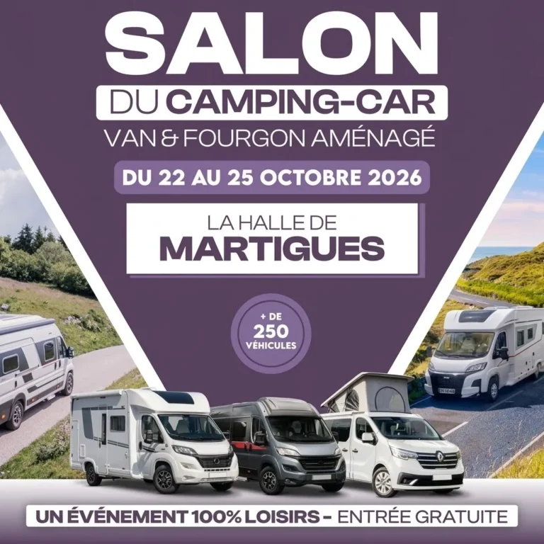 Martigues : le salon du camping-car revient du 22 au 25 octobre